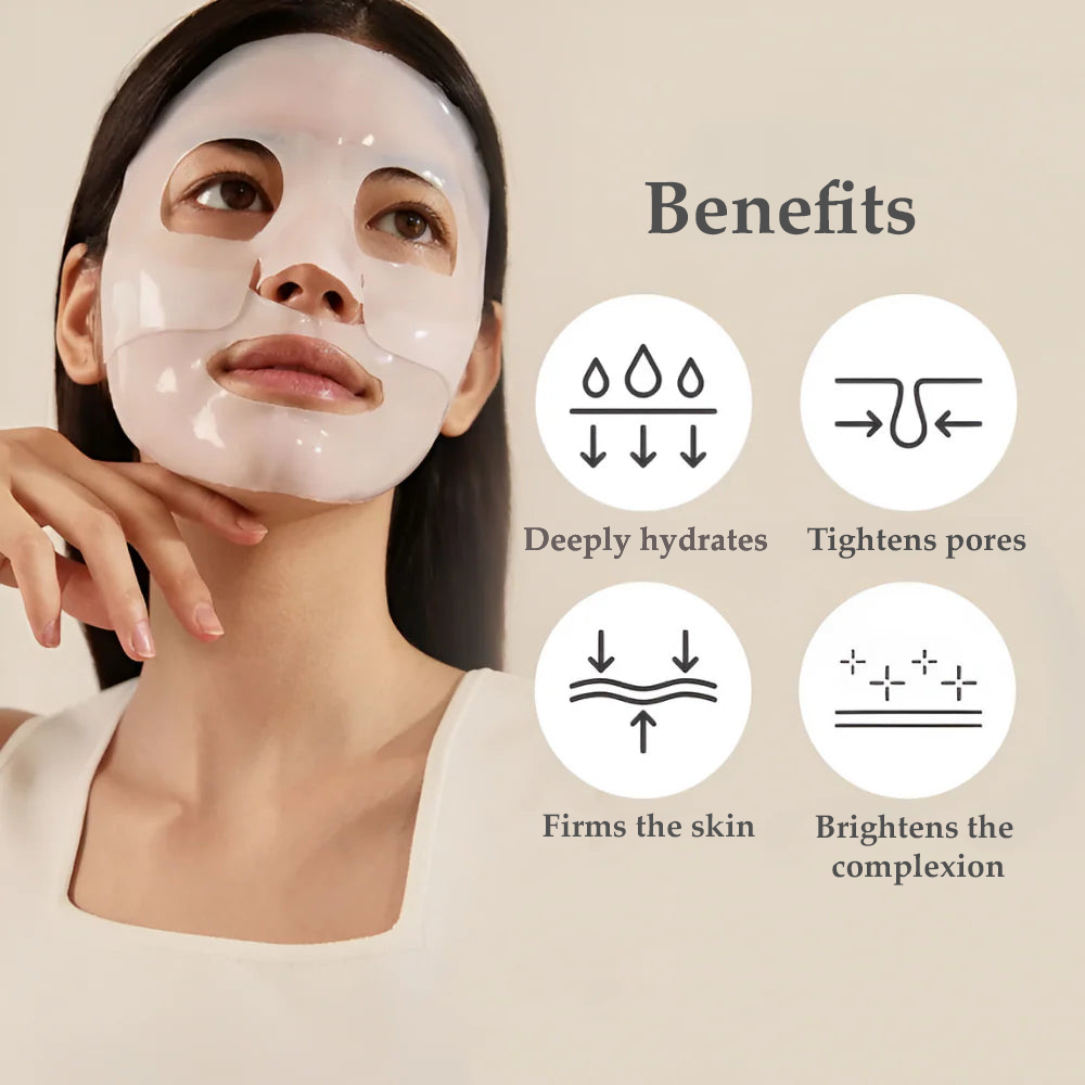 4Pcs-Luxéa COLLAGEN+ Bio-Mask